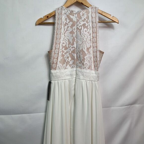 LuLu’s Forever and Always White Maxi Dress size XS NWT - Picture 11 of 16